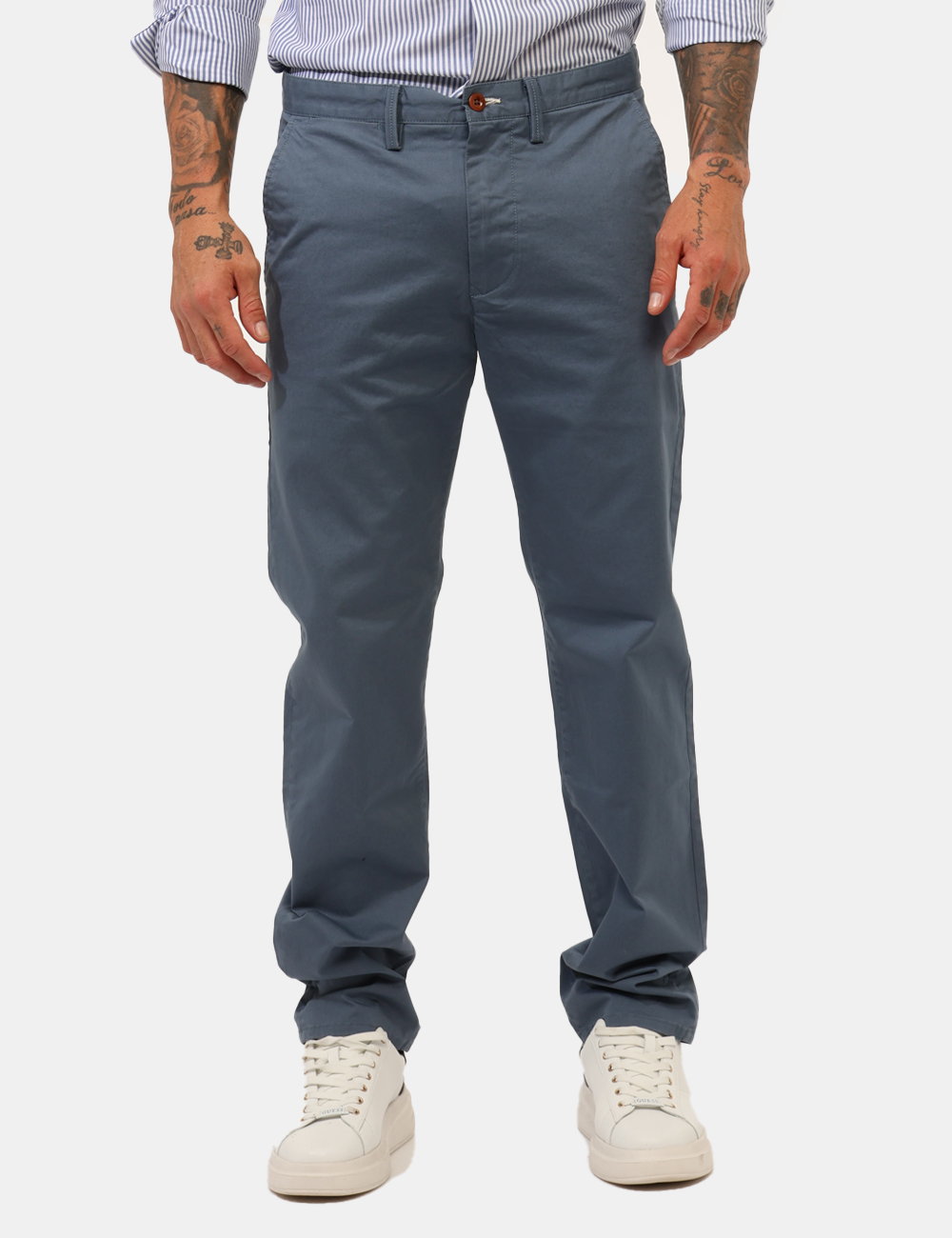1505222-L-CA_AZZURRO_AI25_5 Pantalone Taglia 32 - L’articolo appartiene al campionario esclusivo di stagione: pezzo unico.Cod. art. 1505222 L CAVi ricor