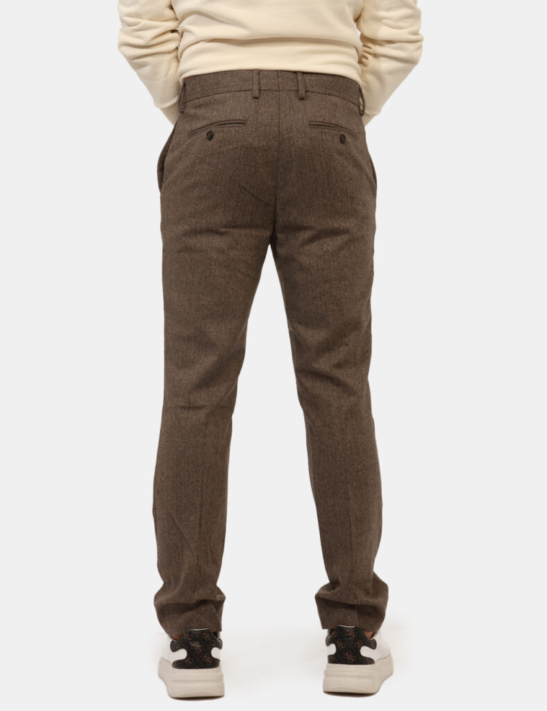 Pantaloni Gant da uomo scontati  - Pantalone Gant Marrone Taglia 50