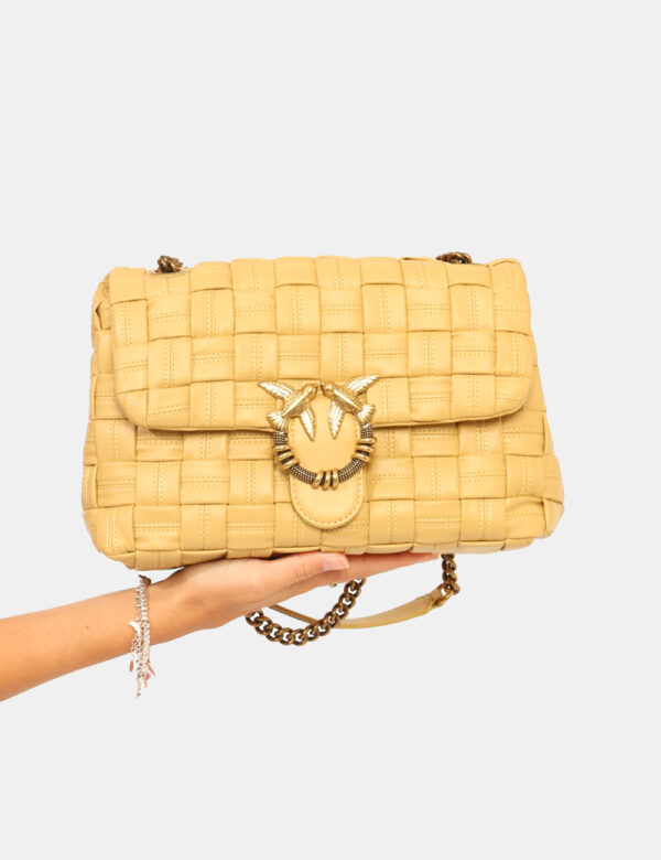 Borsa Pinko Giallo - Cod. art. 1P22KF SAVi ricordiamo che tutti i nostri articoli sono originali.