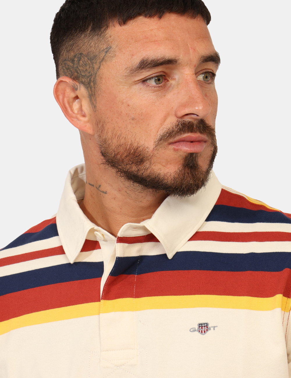 2065056-L-CA_FANTASIA_AI25_5 Polo Gant Beige Taglia L - L’articolo appartiene al campionario esclusivo di stagione: pezzo unico.Cod. art. 2065056 L CAVi