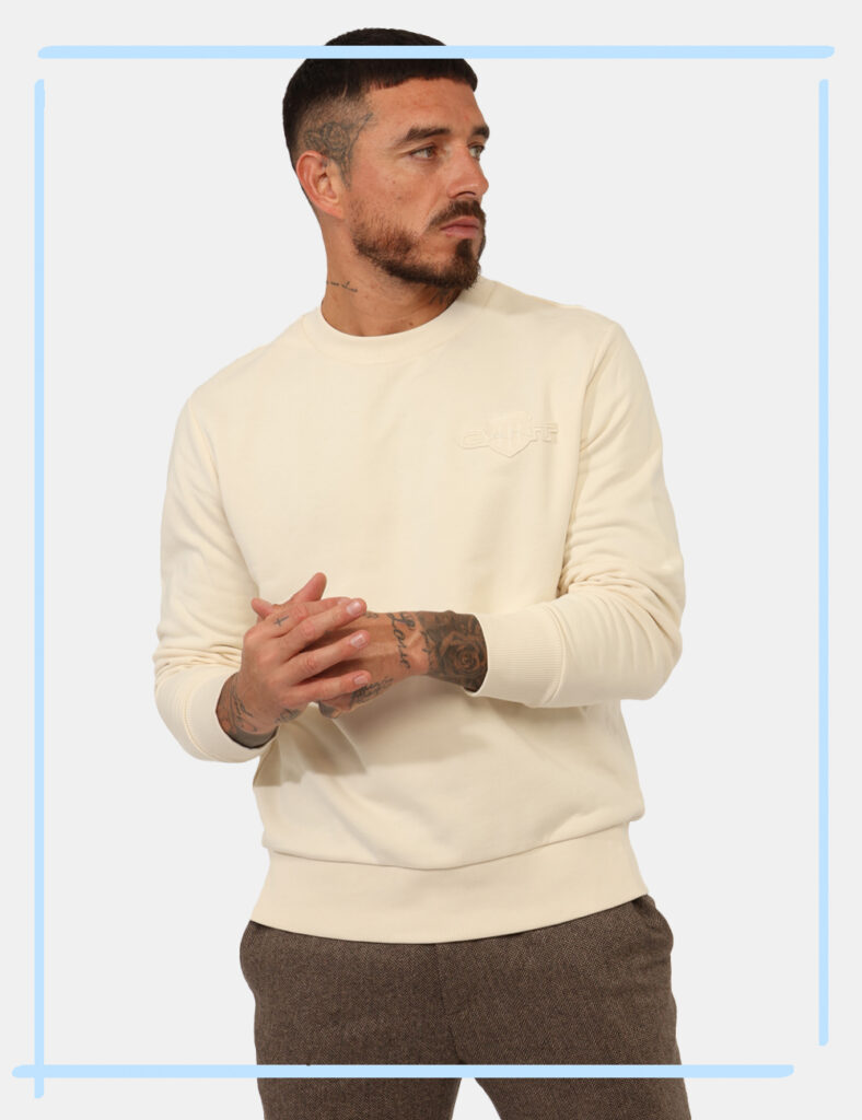 Felpa Gant Beige Taglia L