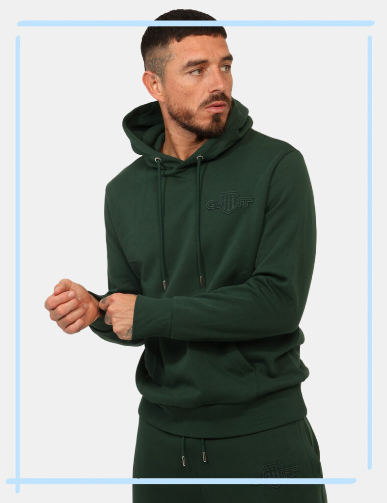 Felpa Gant Verde Taglia L