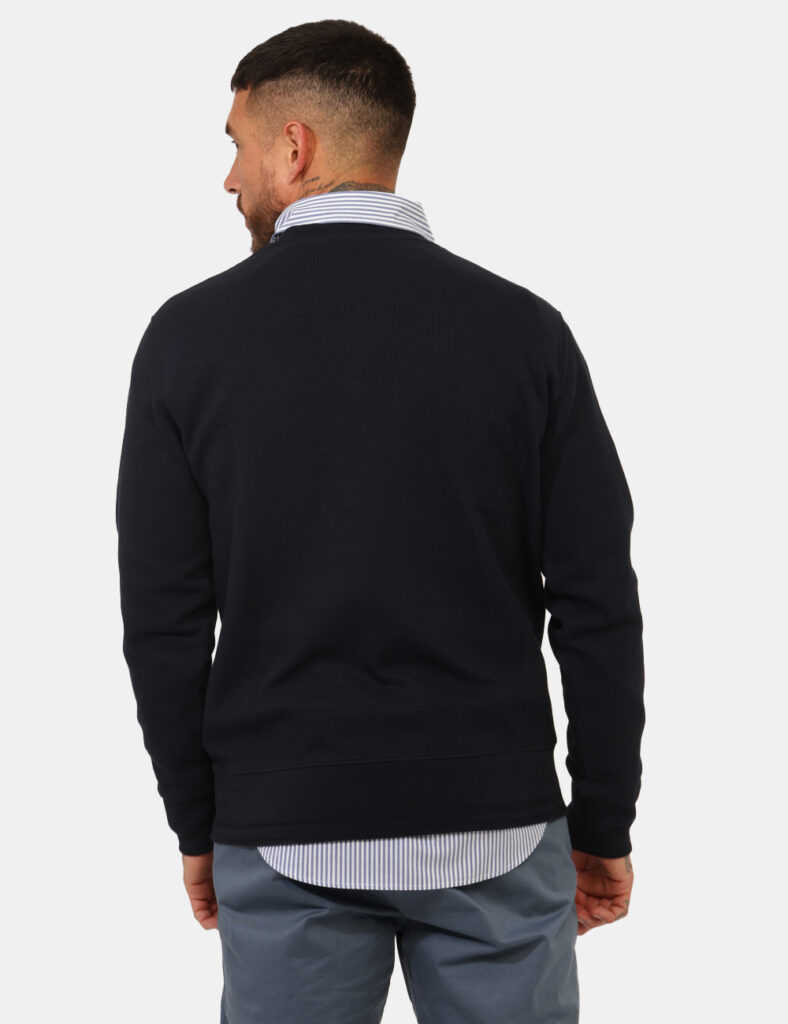 Felpa Gant Blu Taglia L