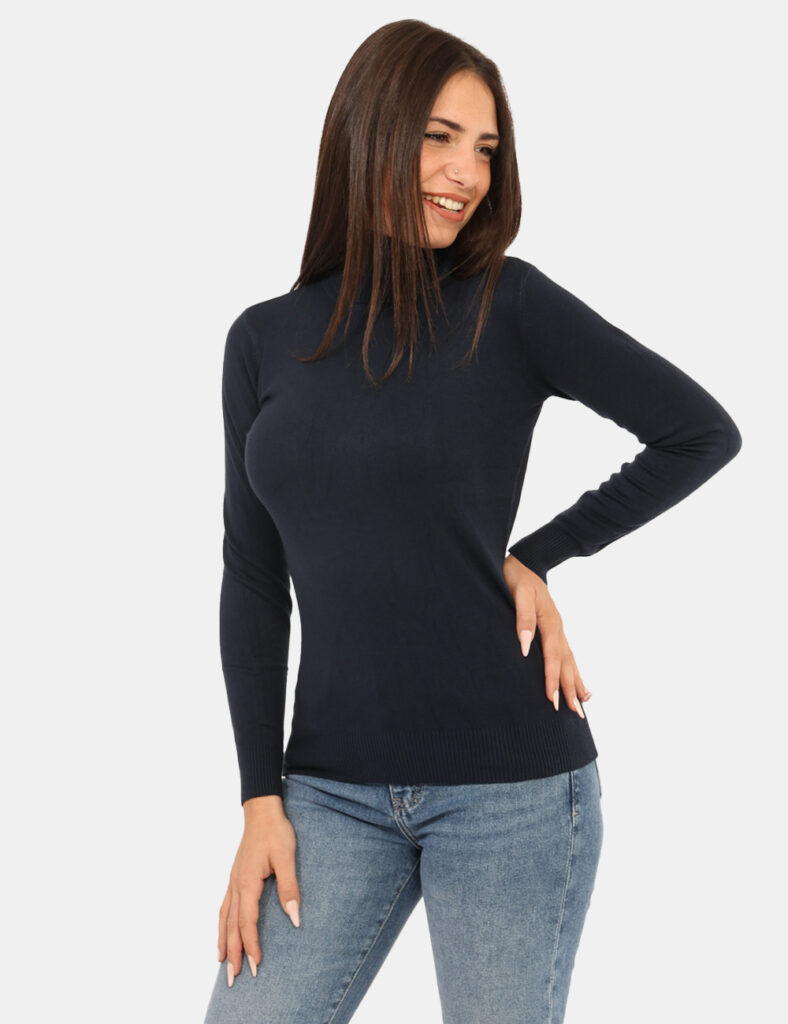 Maglia scontata - Dolcevita Rue De Clerie Blu
