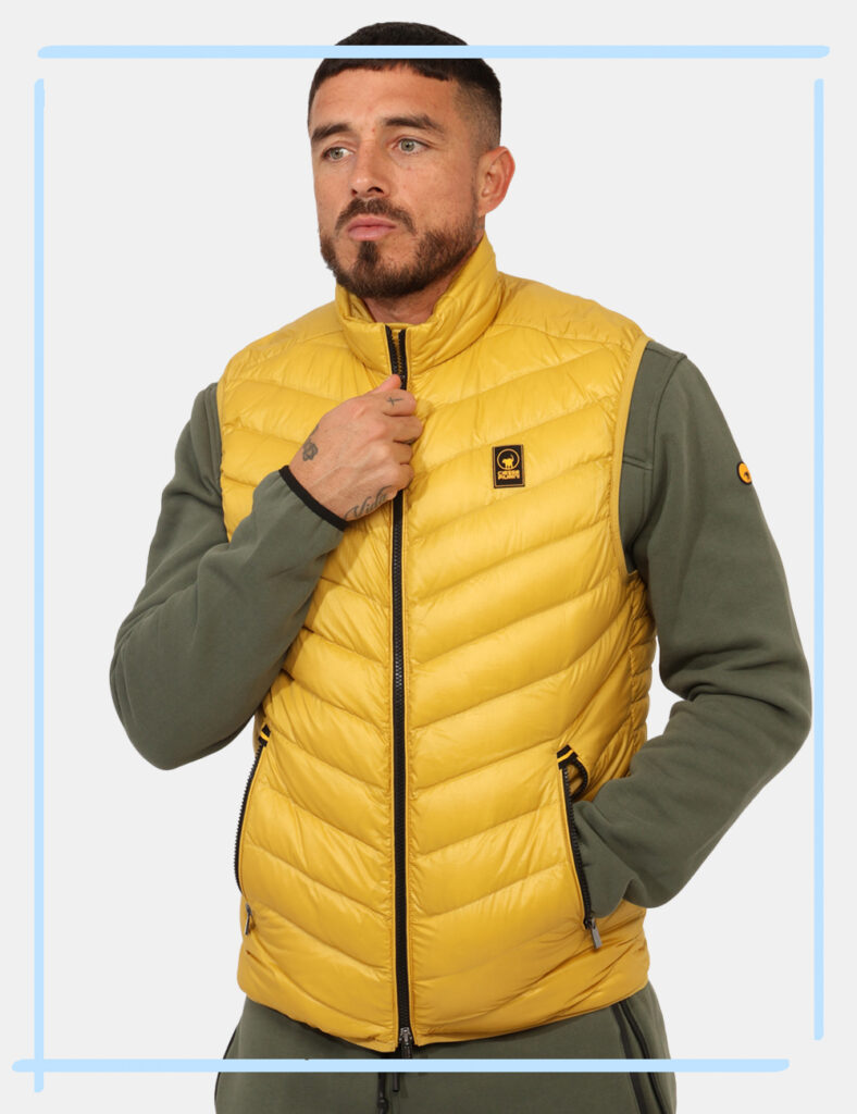 Gilet Ciesse Giallo Taglia L