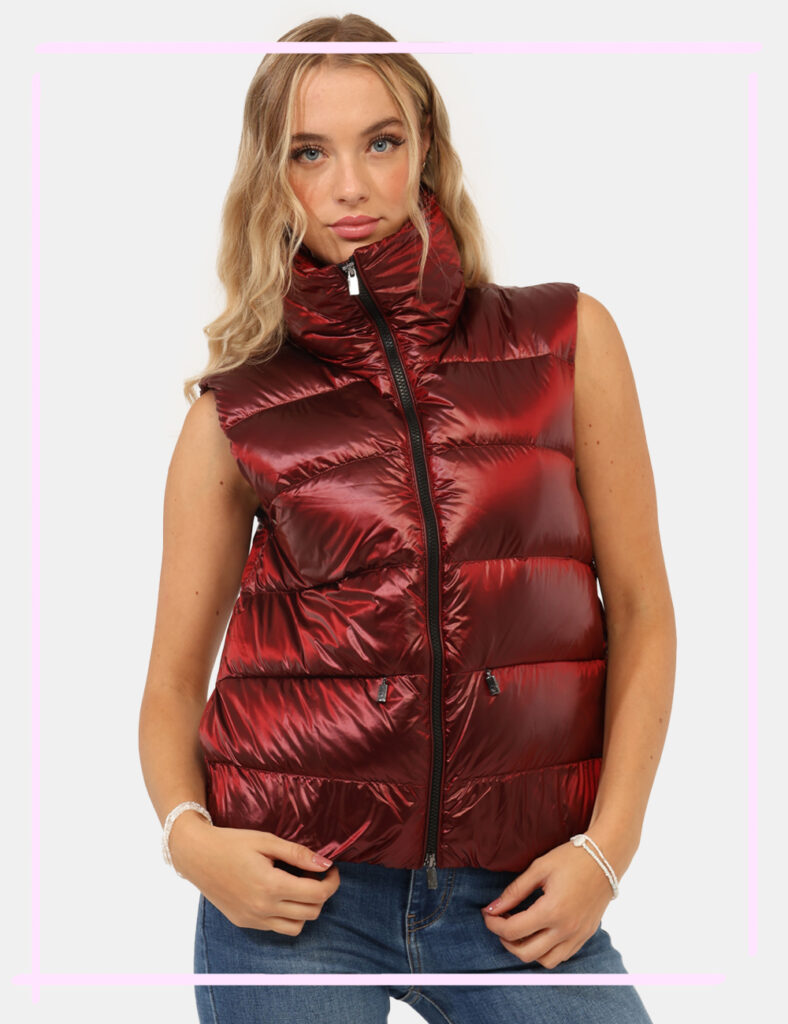 Abbigliamento donna scontato - Gilet Ciesse Bordeaux Taglia S
