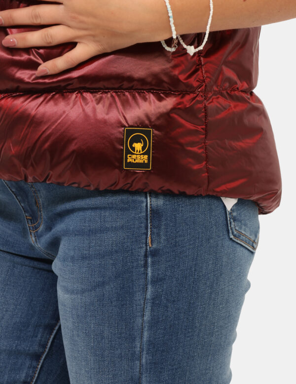 Gilet Ciesse Bordeaux Taglia S - L’articolo appartiene al campionario esclusivo di stagione: pezzo unico.Cod. art. 25ICFWV23