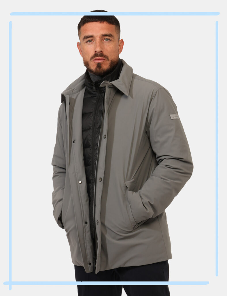 Outlet piumino uomo scontato - Giacca Ciesse Grigio Taglia L