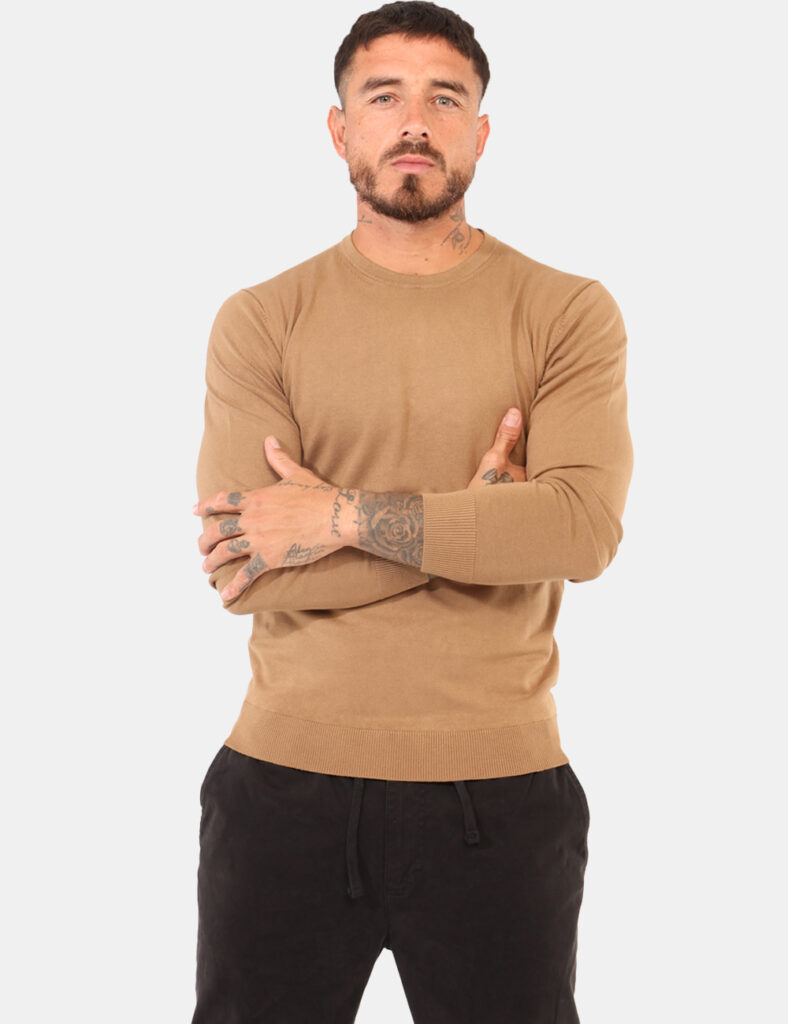 Maglione Prj22. Marrone