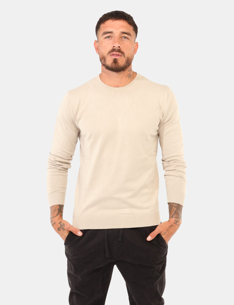 Maglione Prj22. Beige