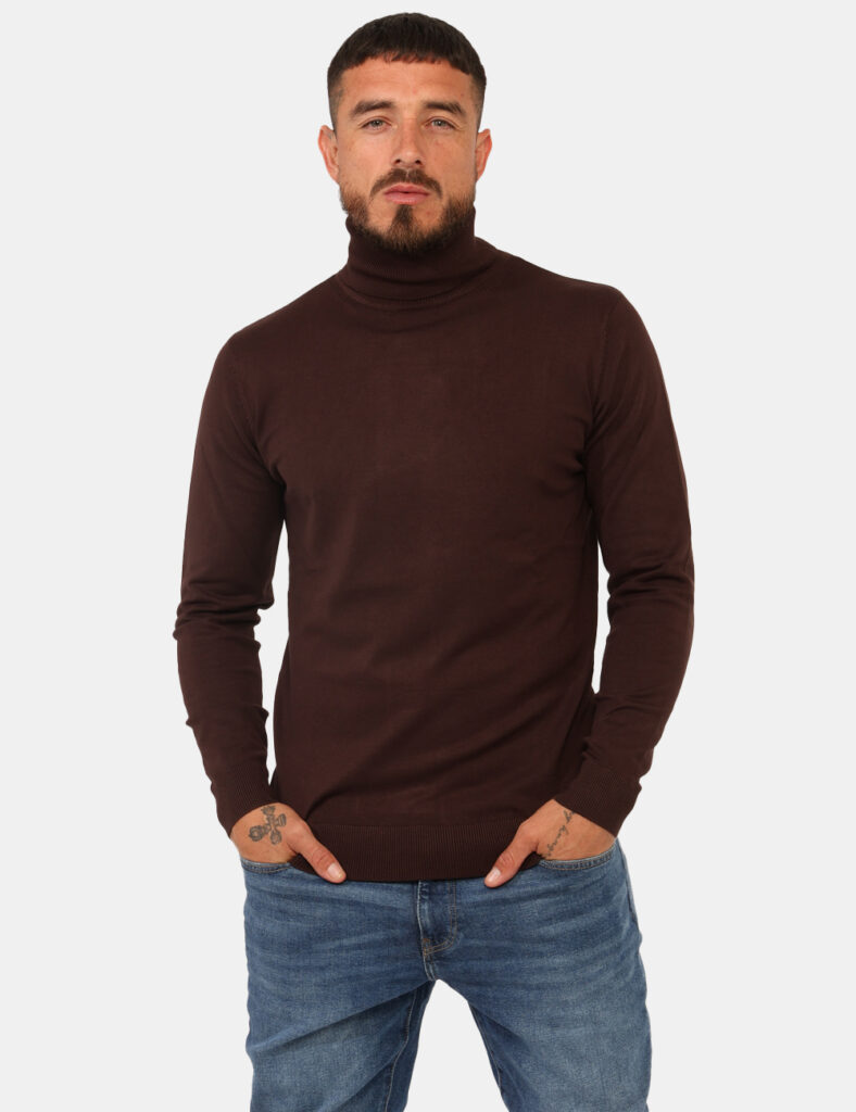 Maglione Prj22. Marrone