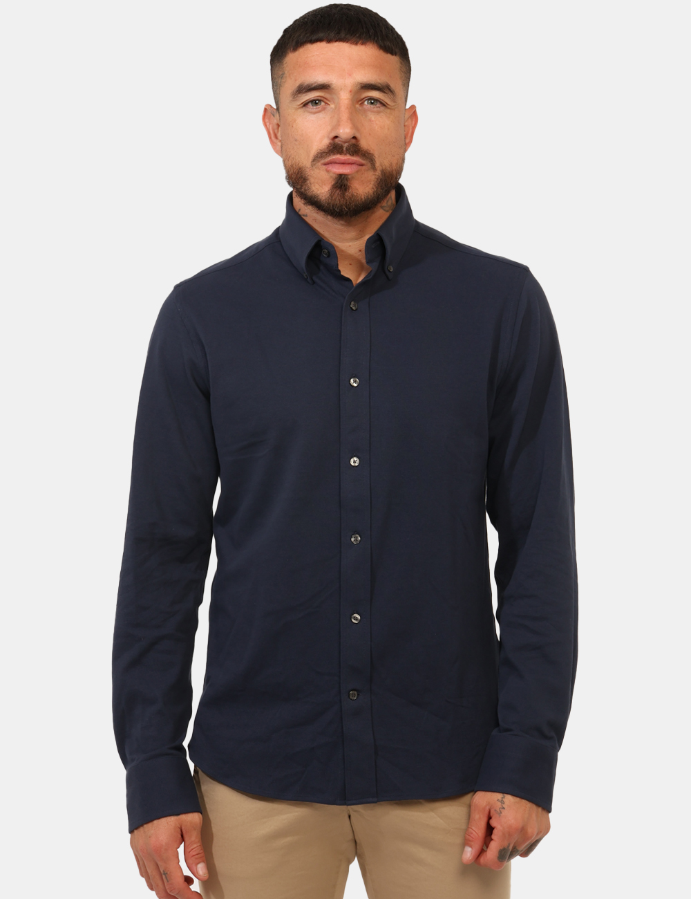 3250271-L-CA_BLU_AI25_7 Polo Gant Blu Taglia L - L’articolo appartiene al campionario esclusivo di stagione: pezzo unico.Cod. art. 3250271 L CAVi ri