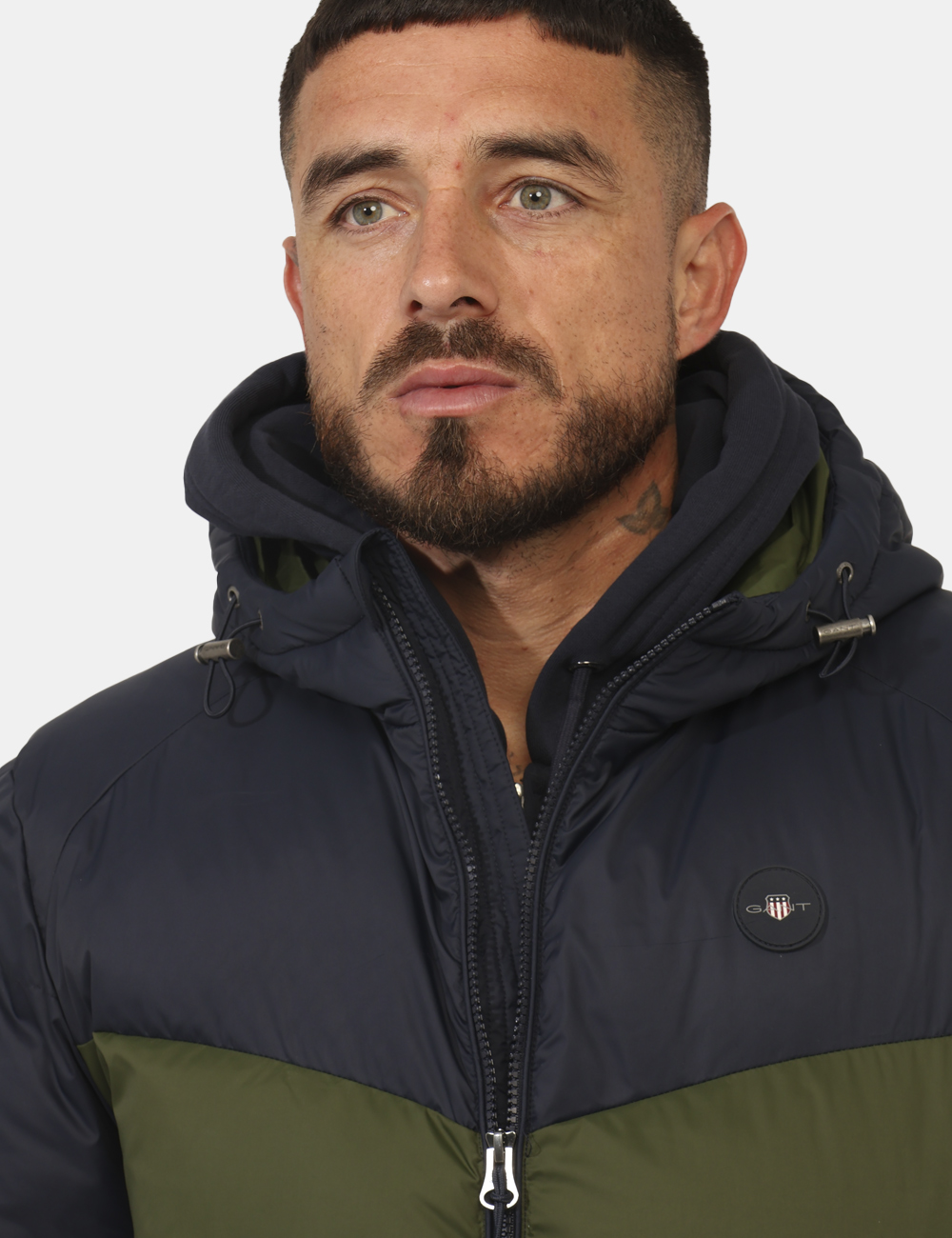 7006537-L-CA_BLU_AI25_4 Giacca Gant Blu Taglia L - L’articolo appartiene al campionario esclusivo di stagione: pezzo unico.Cod. art. 7006537 L CAVi