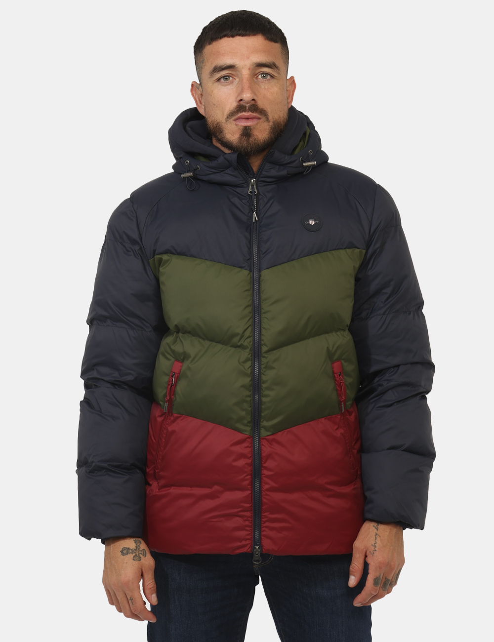 7006537-L-CA_BLU_AI25_6 Giacca Gant Blu Taglia L - L’articolo appartiene al campionario esclusivo di stagione: pezzo unico.Cod. art. 7006537 L CAVi