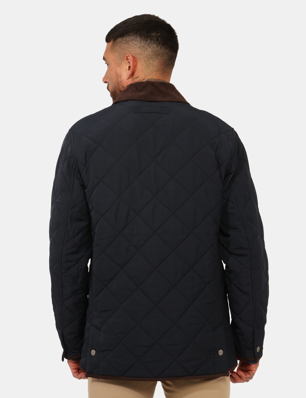 7006545-L-CA_BLU_AI25_2 Giacca Gant Blu Taglia L - L’articolo appartiene al campionario esclusivo di stagione: pezzo unico.Cod. art. 7006545 L CAVi