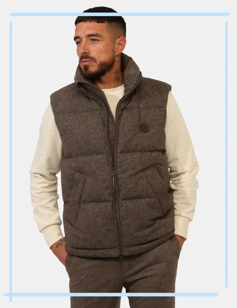 Gilet Gant Marrone Taglia L