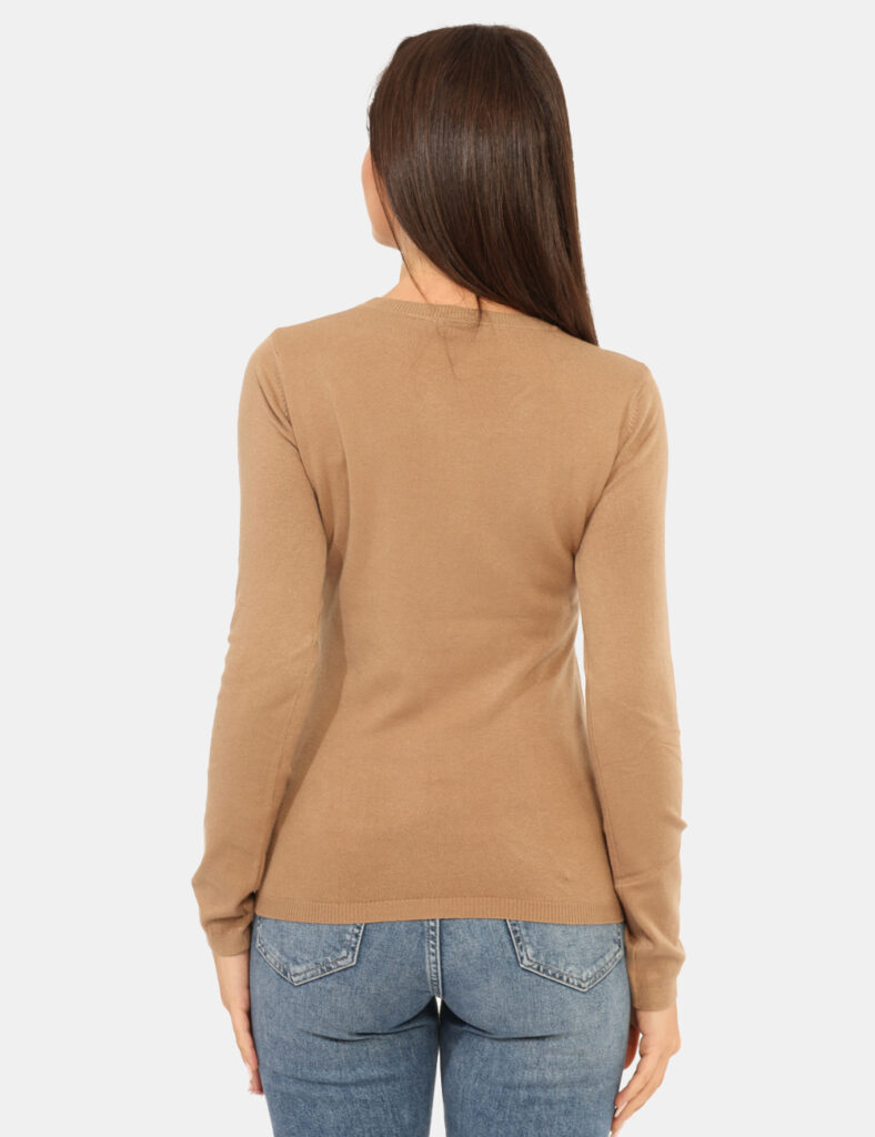 Maglia scontata - Maglione Rue De Clerie Marrone