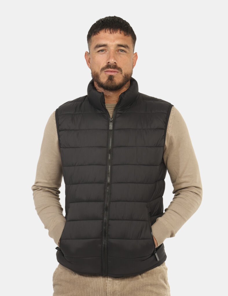 Piumino smanicato Concept83 Nero