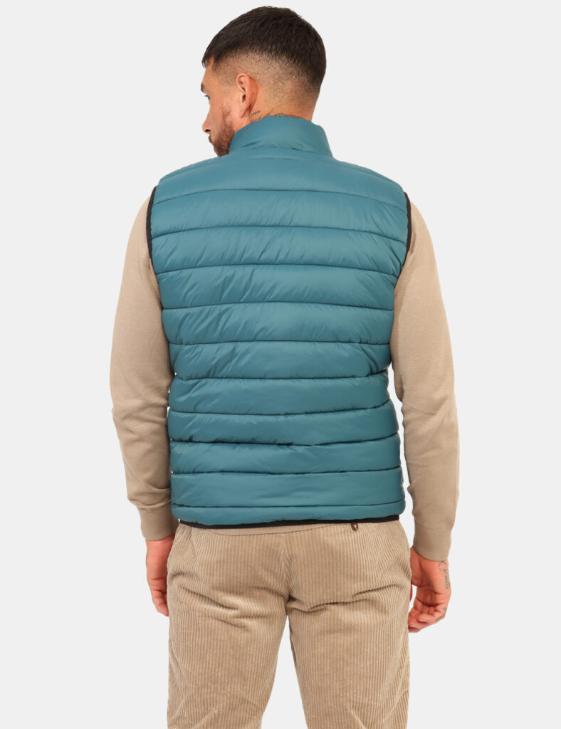 Piumino smanicato Concept83 Verde
