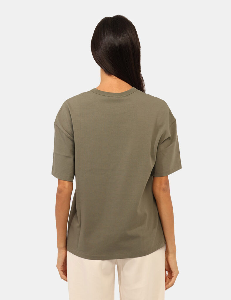 Abbigliamento donna scontato - T-shirt Fracomina Verde