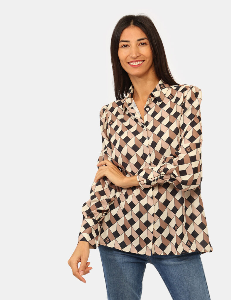 Abbigliamento donna scontato - Camicia Fracomina Beige