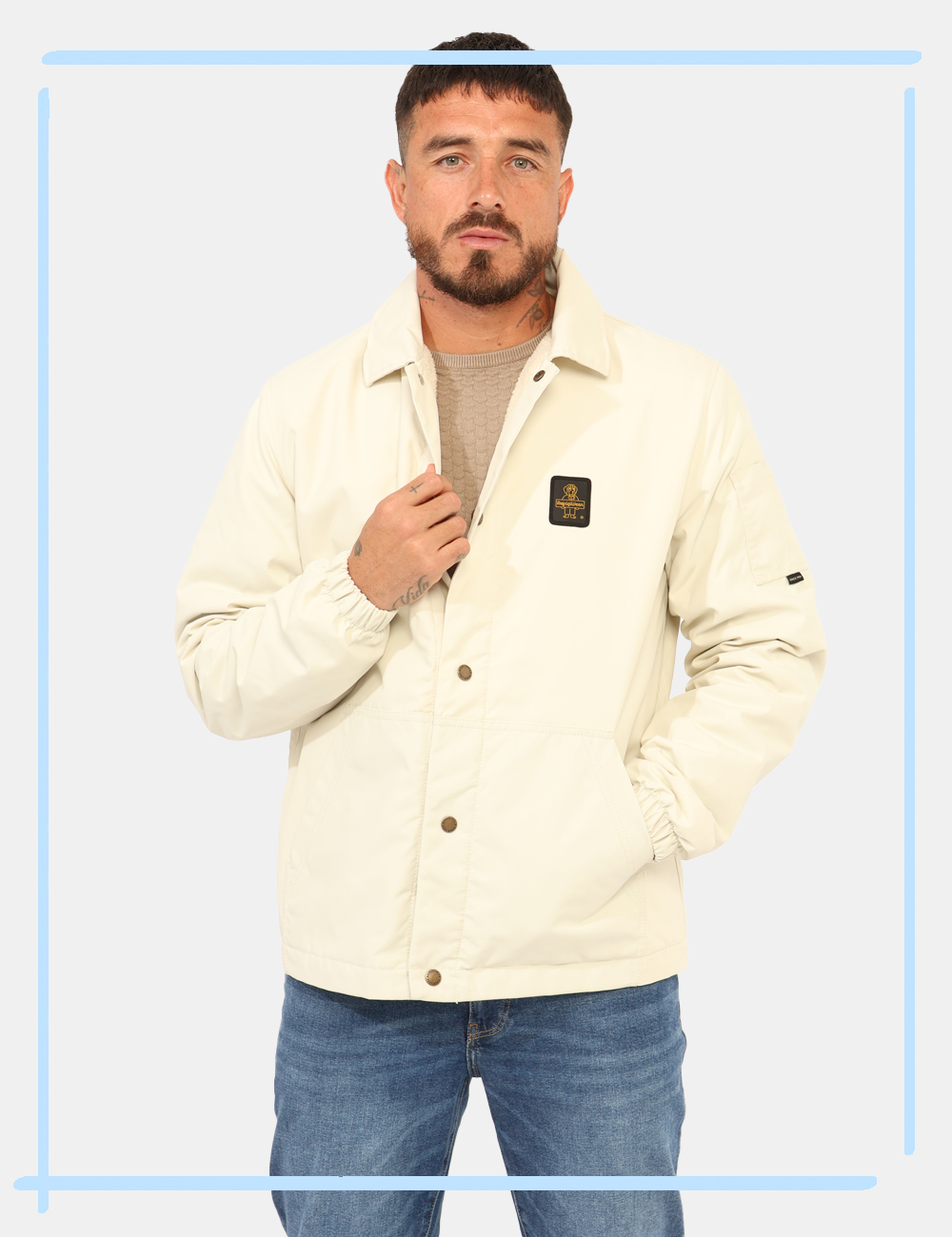 G27200-MA2-CA_BIANCO_AI25_1 Giacca Refrigiwear Bianco Taglia L - L’articolo appartiene al campionario esclusivo di stagione: pezzo unico.Cod. art. G2720