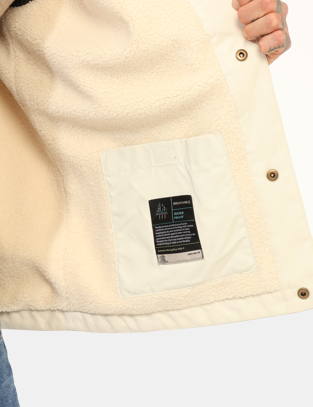 G27200-MA2-CA_BIANCO_AI25_3 Giacca Refrigiwear Bianco Taglia L - L’articolo appartiene al campionario esclusivo di stagione: pezzo unico.Cod. art. G2720