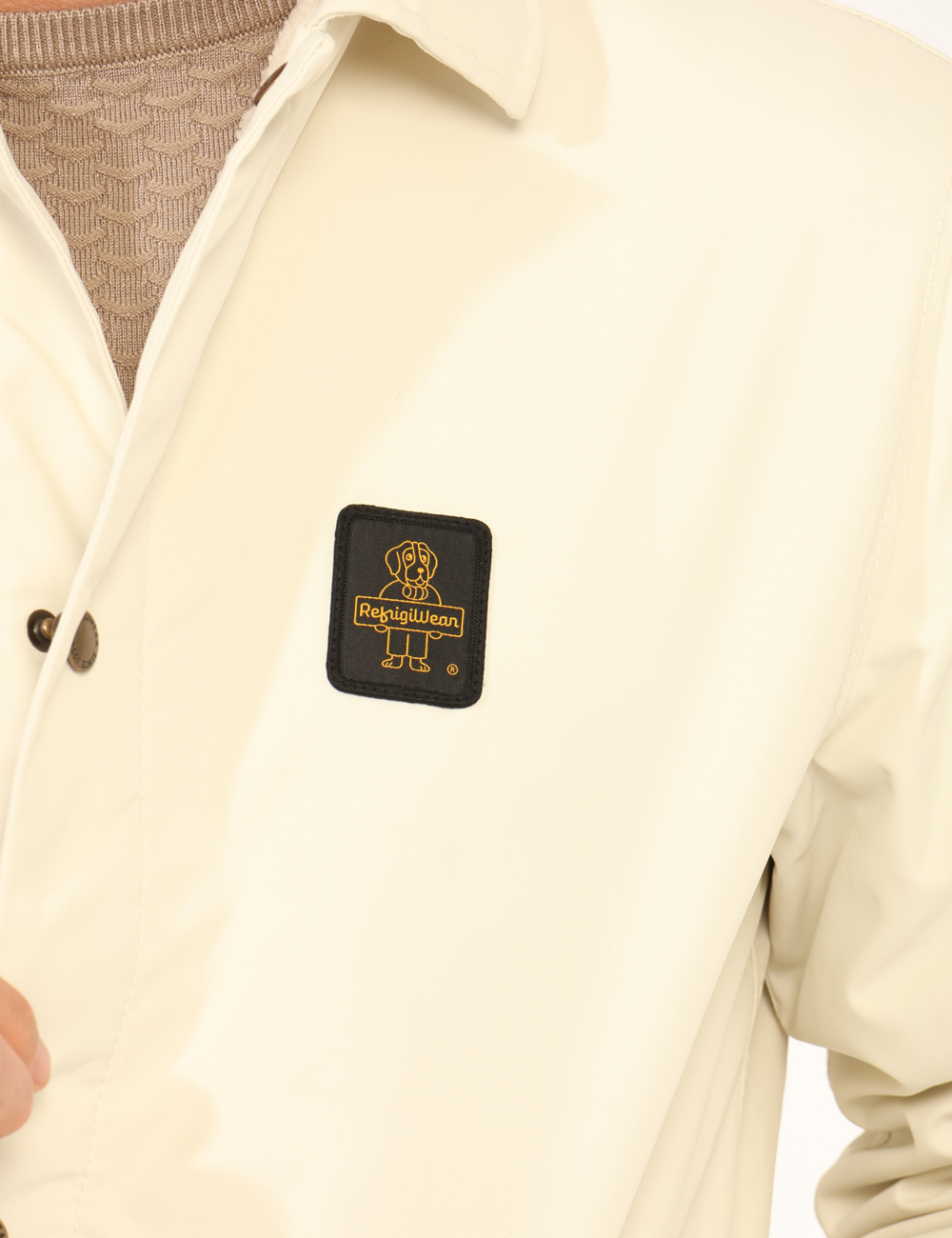 G27200-MA2-CA_BIANCO_AI25_5 Giacca Refrigiwear Bianco Taglia L - L’articolo appartiene al campionario esclusivo di stagione: pezzo unico.Cod. art. G2720