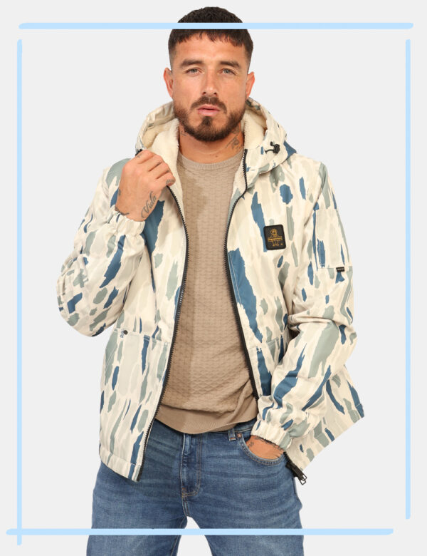 Piumino Refrigiwear Fantasia Taglia L - L’articolo appartiene al campionario esclusivo di stagione: pezzo unico.Cod. art. G7
