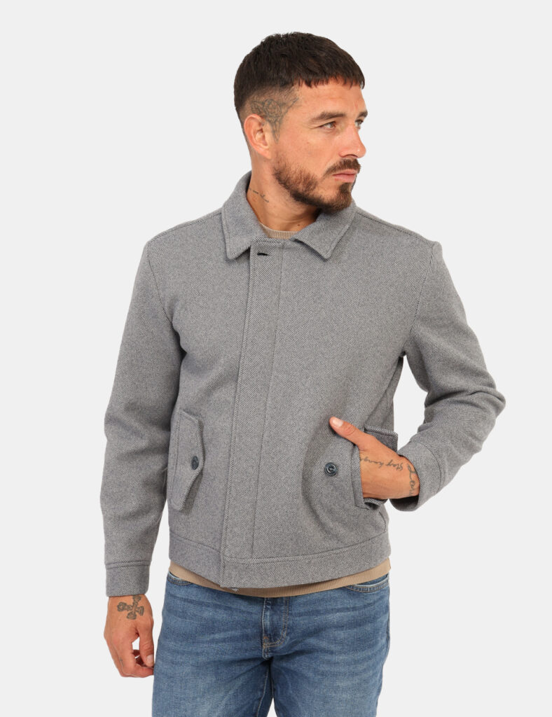 Cappotto Prj22. Grigio