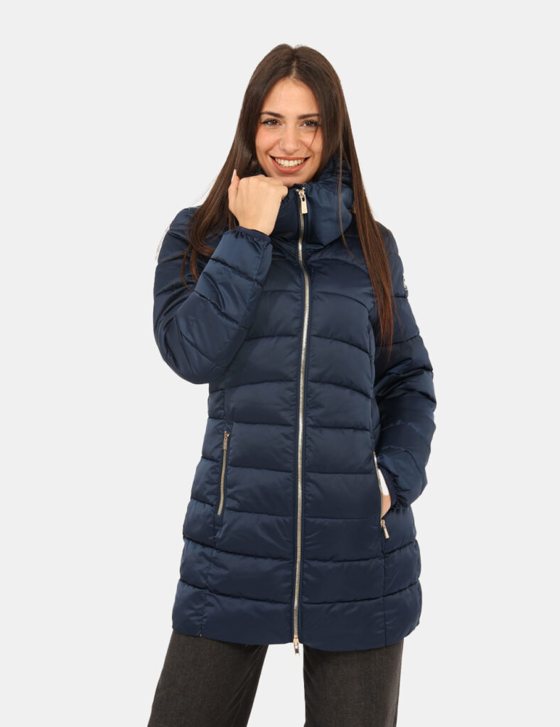 Abbigliamento donna scontato - Piumino Yes Zee Blu