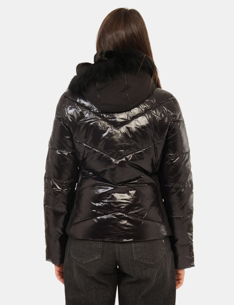 Abbigliamento donna scontato - Piumino Yes Zee Nero