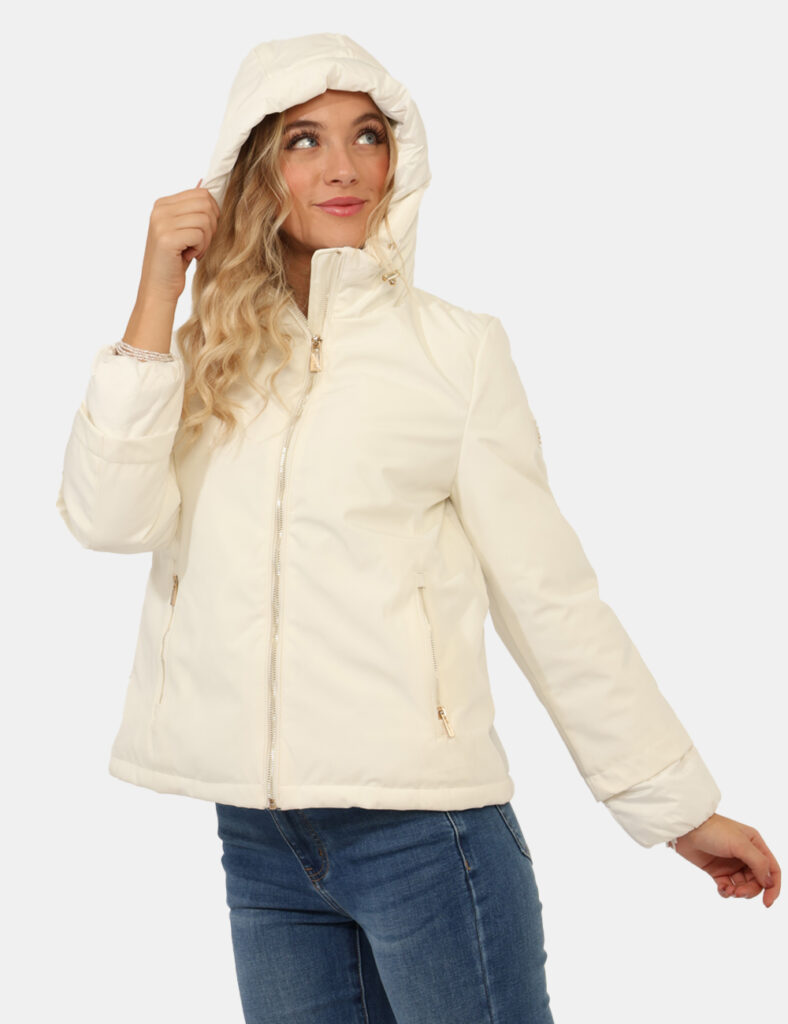 Abbigliamento donna scontato - Giacca Yes Zee Bianco
