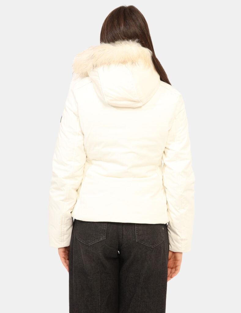 Abbigliamento donna scontato - Piumino Yes Zee Bianco