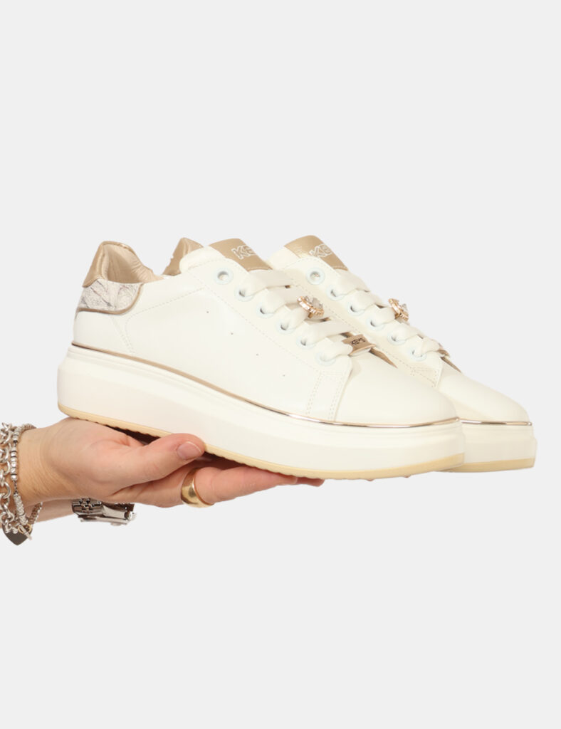Scarpe da Donna scontate - Sneakers Keys Bianco