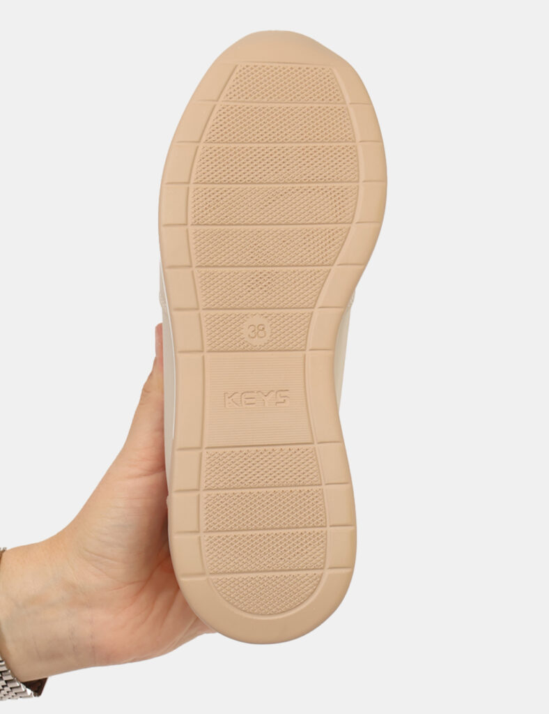 Scarpe da Donna scontate - Sneakers Keys Beige