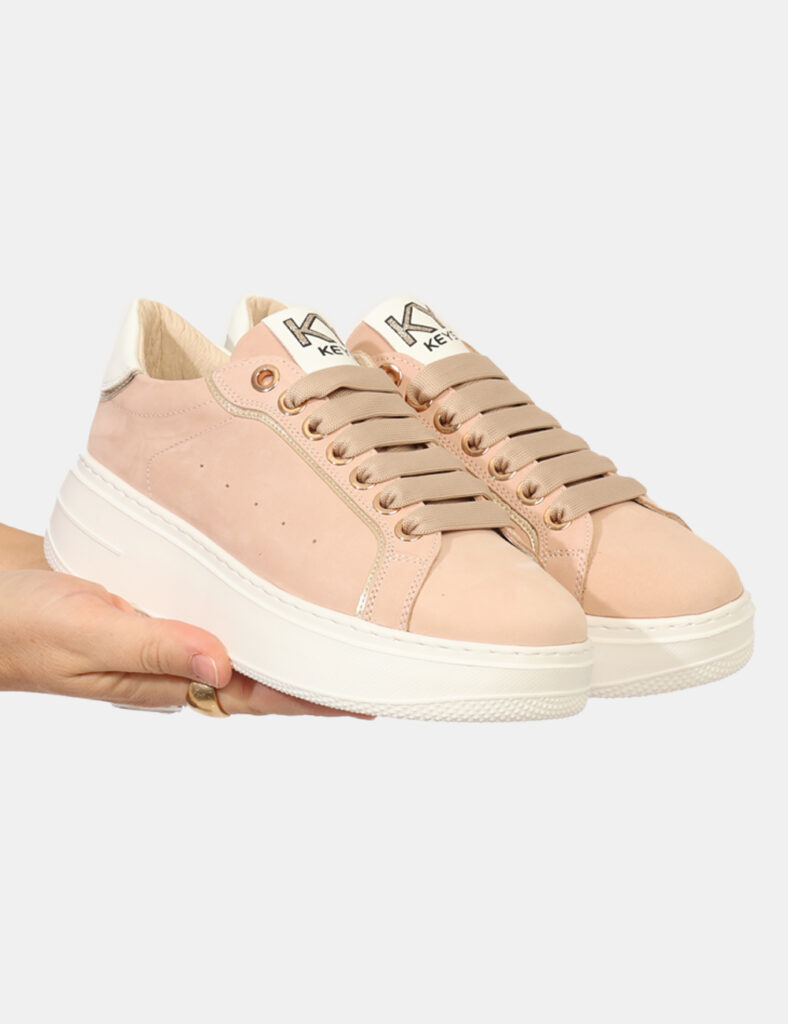 Scarpe da Donna scontate - Sneakers Keys Beige