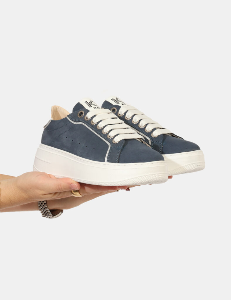 Scarpe da Donna scontate - Sneakers Keys Blu