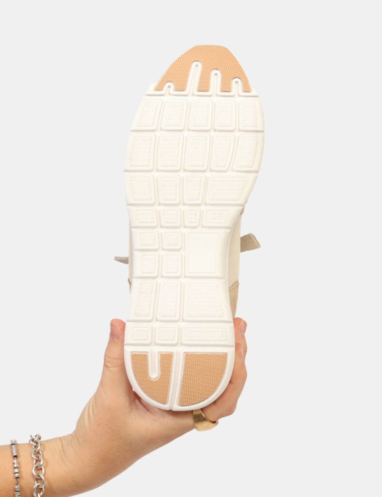 Scarpe da Donna scontate - Sneakers Keys Beige
