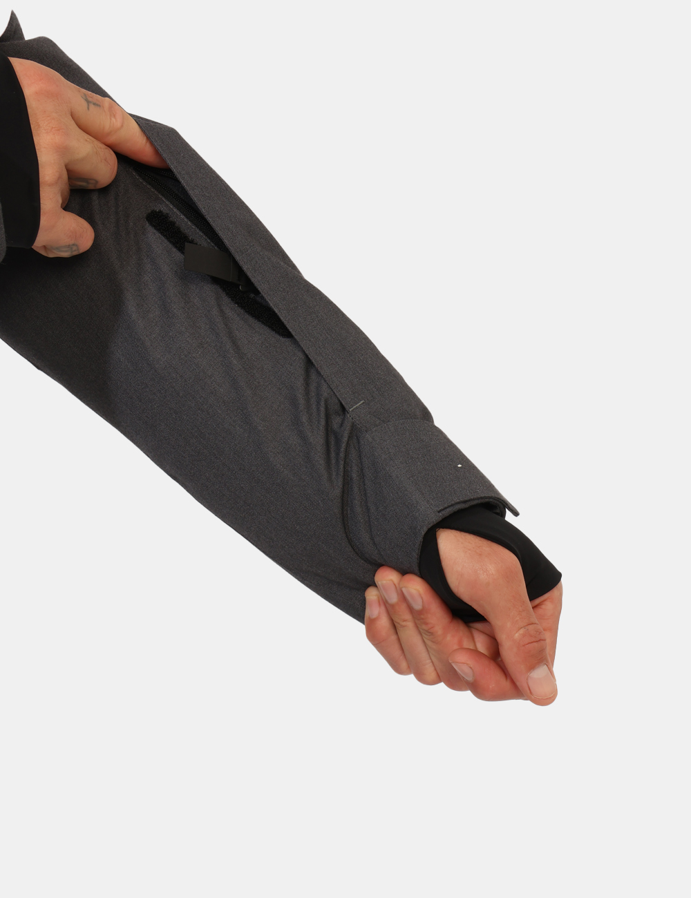 K3147IW-GI-CA_GRIGIO_AI25_6 Giacca da sci K-Way Grigio Taglia L - L’articolo appartiene al campionario esclusivo di stagione: pezzo unico.Cod. art. K314