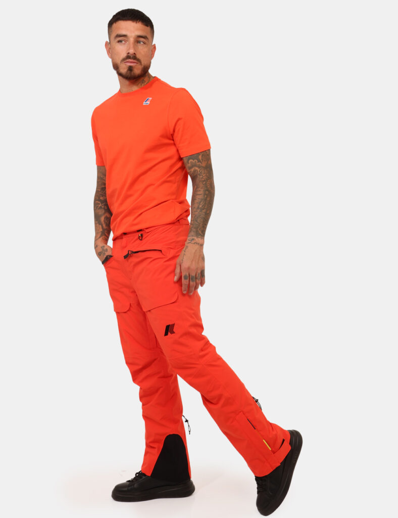 Pantalone da sci K-Way Arancione Taglia L