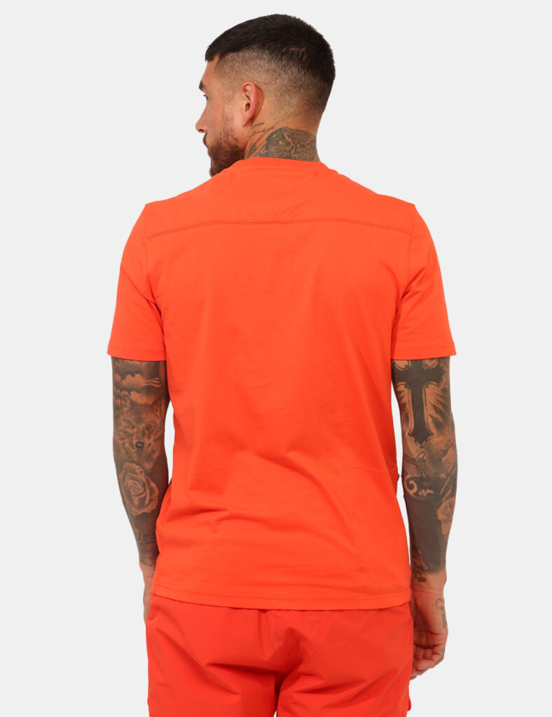 T-shirt uomo scontata - T-shirt K-Way Arancione Taglia L