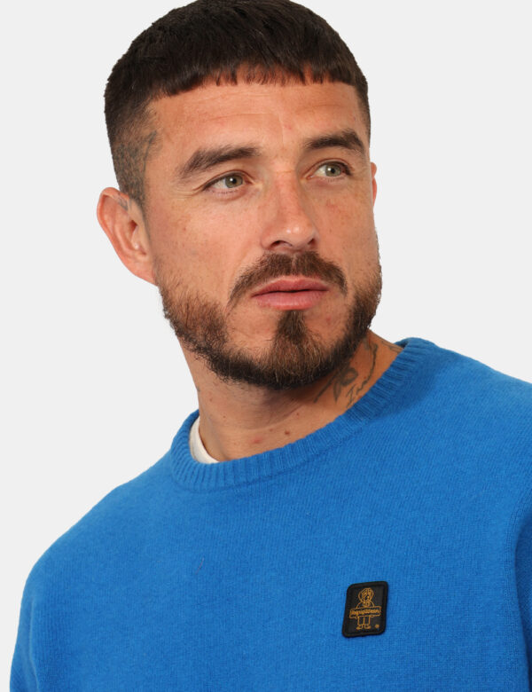 Maglione Refrigiwear Blu Tagllia L - L’articolo appartiene al campionario esclusivo di stagione: pezzo unico.Cod. art. M2980