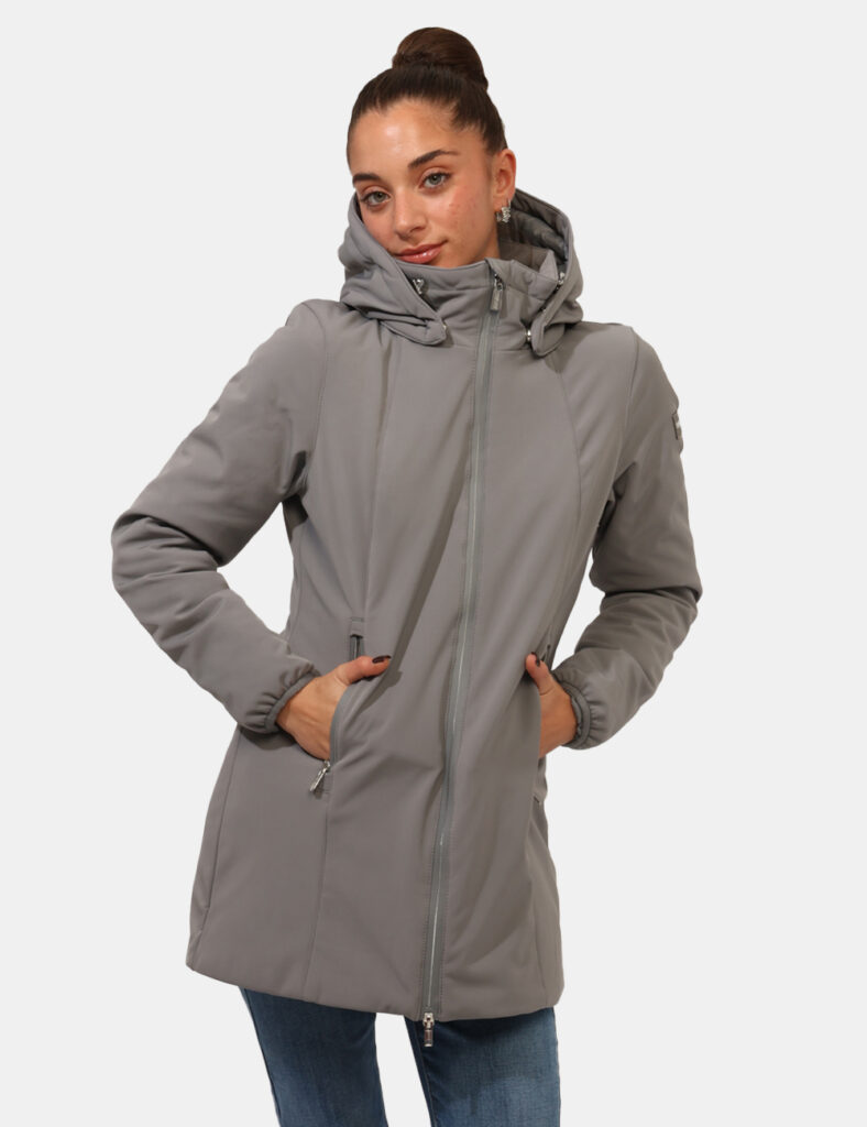 Abbigliamento donna scontato - Giacca Yes Zee Grigio