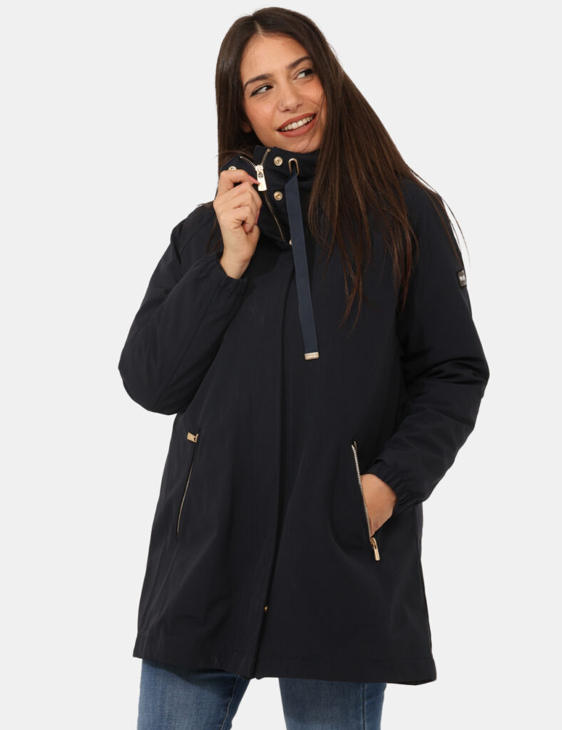 Piumini da donna Yes Zee scontati  - Giacca Yes Zee Blu