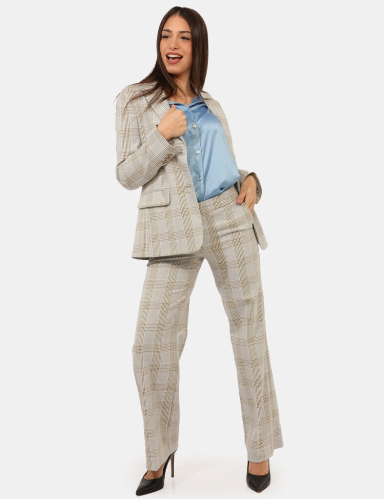 Abbigliamento donna scontato - Pantaloni Materica Grigio