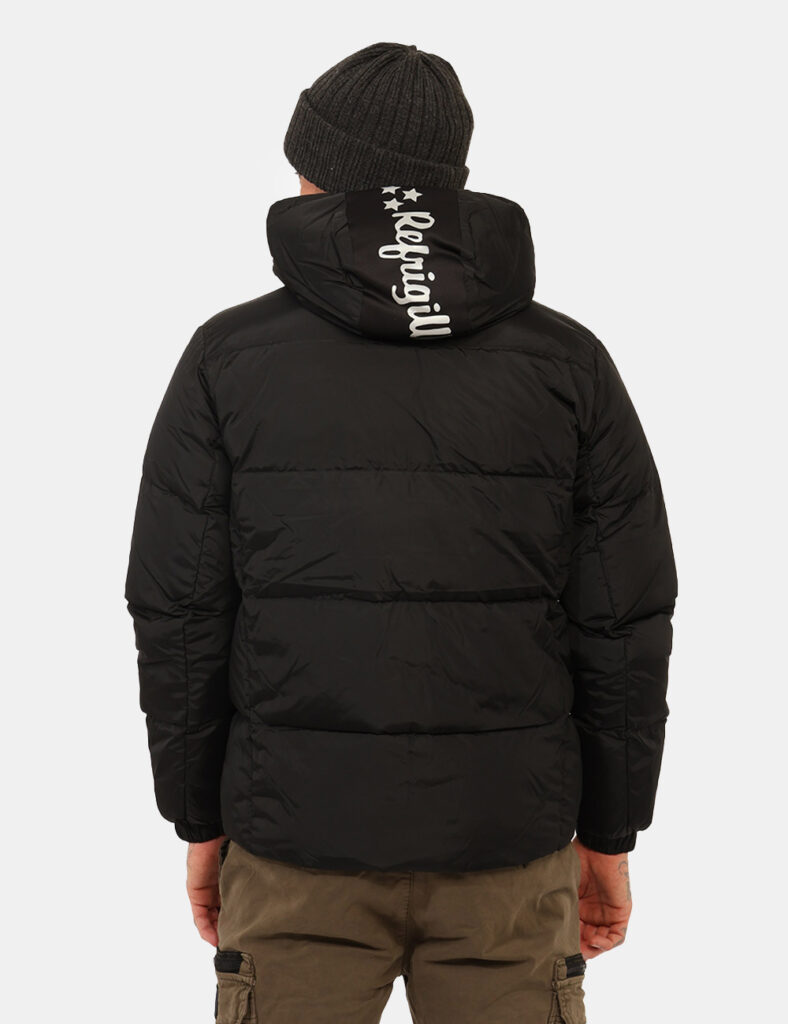 Outlet piumino uomo scontato - Piumino Refrigiwear Nero