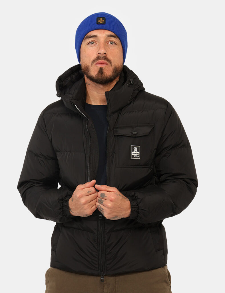 Outlet piumino uomo scontato - Piumino Refrigiwear Nero