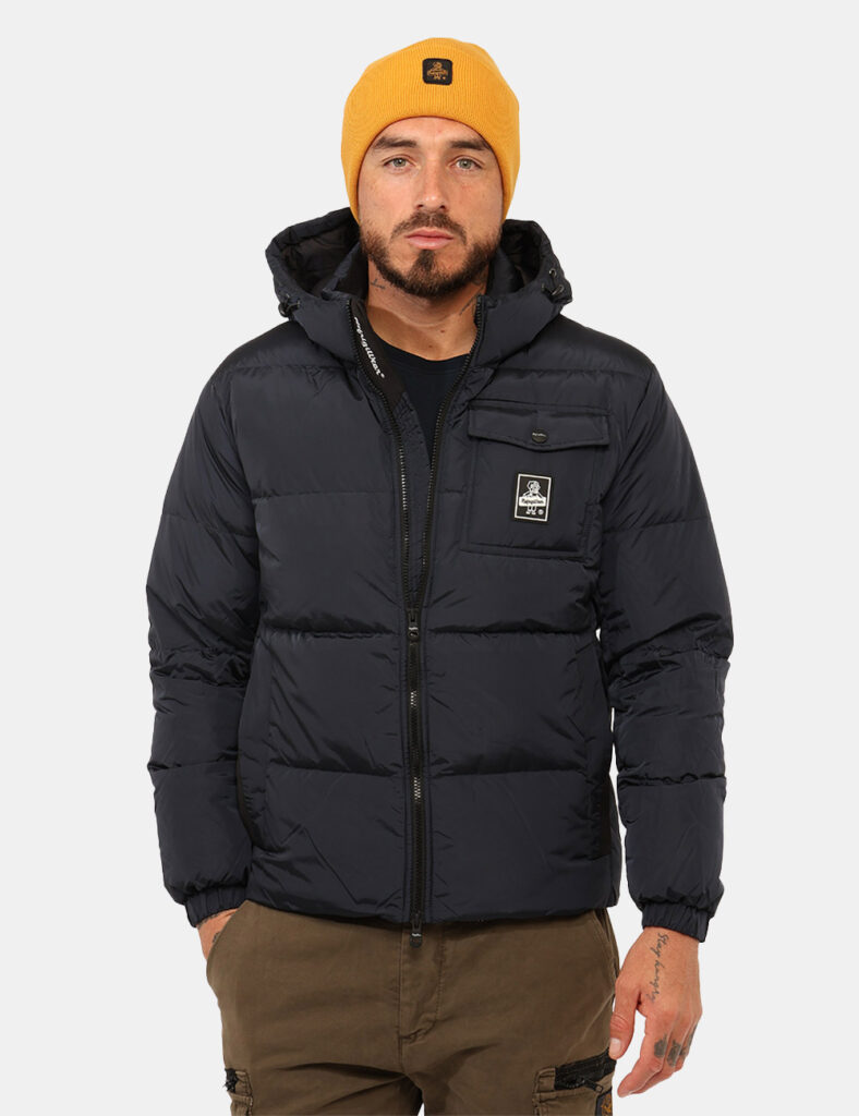 Outlet piumino uomo scontato - Piumino Refrigiwear Blu