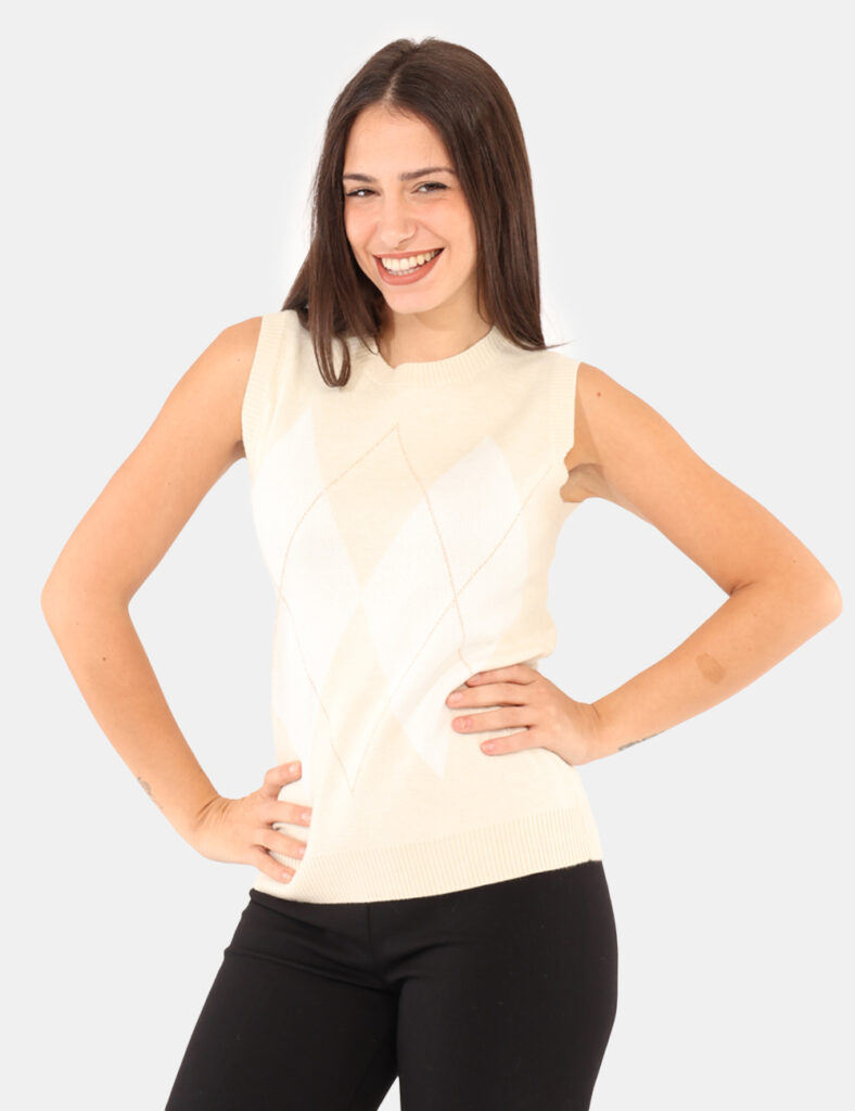 Outlet Rue De Clerie  - Gilet Rue De Clerie Beige